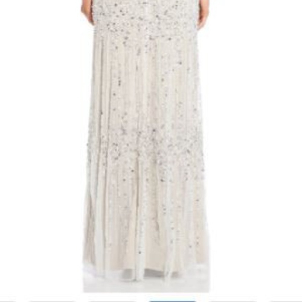 ✔️#63B Brand new with tags Adrianna Papell beaded capelet dress in I it Bscot - Picture 5 of 16